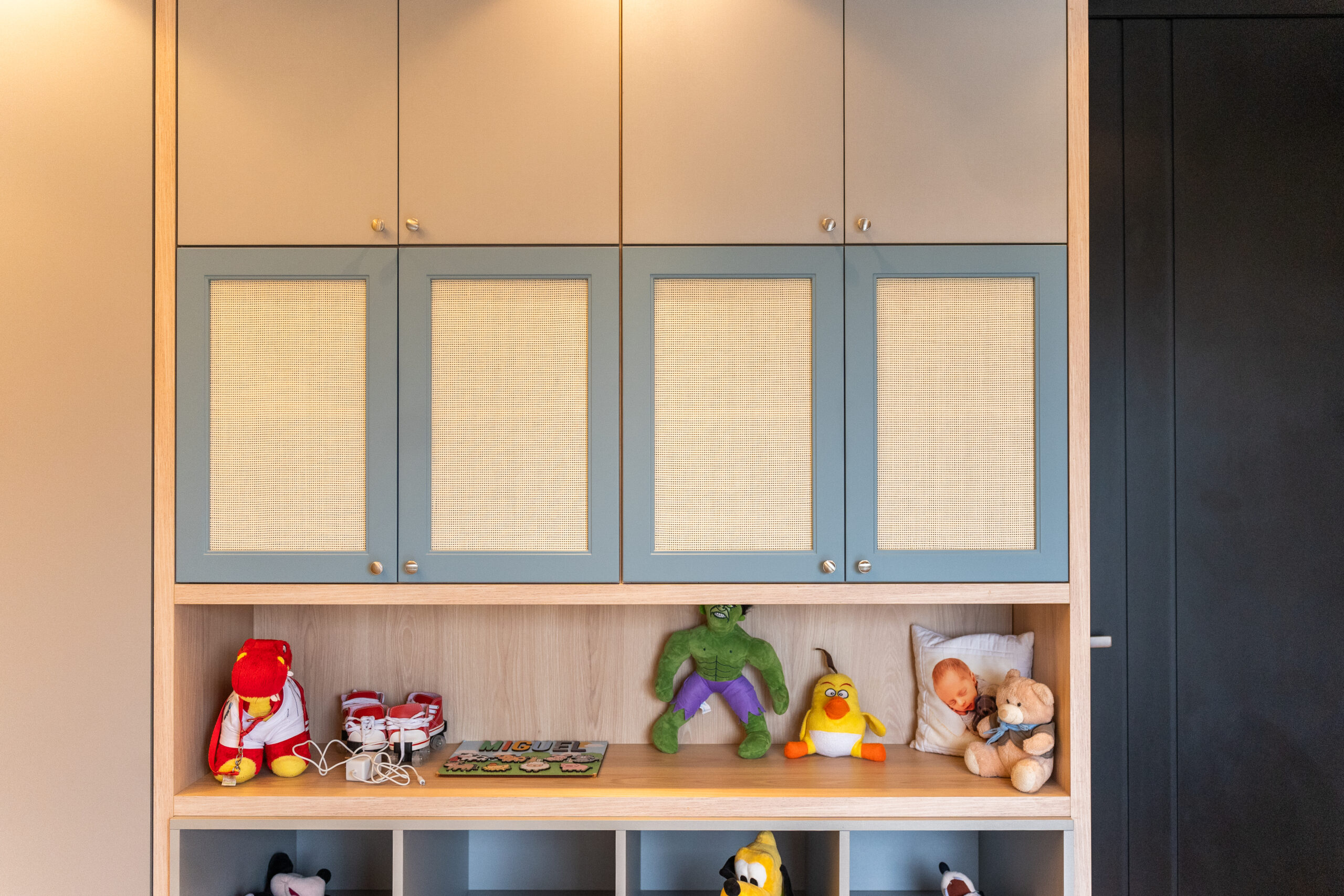 frente americana com palha natural