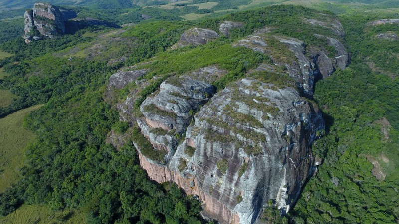 Pedra do Segredo em Caçapava do Sul no RS