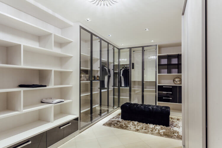 Closet com armários Planejados Bartz